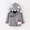 Veste à capuche zippée Requin pour filles - Collection Printemps/Automne 2022