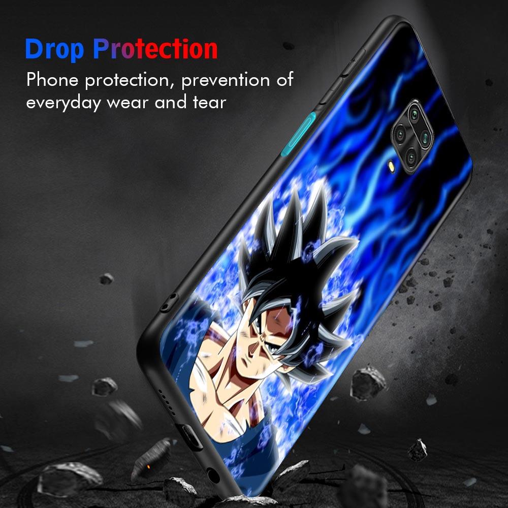 Cover For Xiaomi Redmi Note 11 10 9 8 7 Pro Max 9T 8T 9S Case for Redmi 10 9 8 9C 9A 8A 7A Anime Dragon Ball Son Goten Vegeta