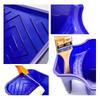 4-Inch Handheld Paint Cup With Roller Holder - Durable Pp Material, Large Capacity, Convenient For Brushes And Rollers