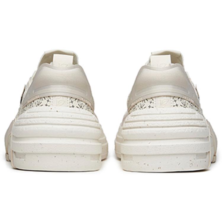 New Anta ADO PRO Low Top Skateboard Shoes Men's White Brown 112228071-6
