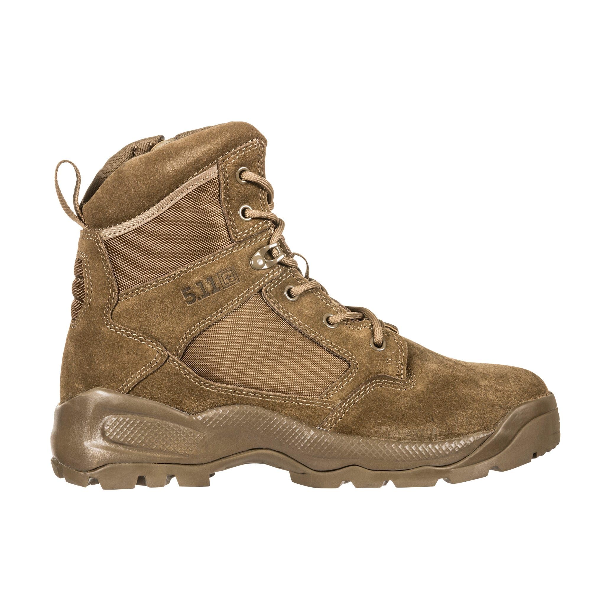 

Tactical 12395 ATAC 7W 25cm Desert Side Zipper Boots Enforcement Use 5.11 2.0-6 (Wide Fit) - Military/Law