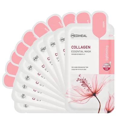 Kollagen Essentielle Masken Set 10 Stück + ZUFÄLLIGES GESCHENK