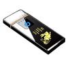 High-Power Windproof Rechargeable Men's Flip Lighter - Black Technology Design