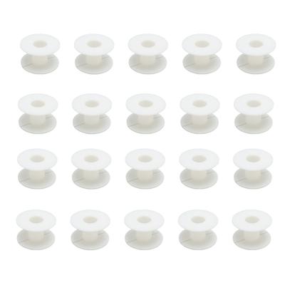20 st Runda Spolkroppar Trådspole Ram Induktor Lindningsram för DIY Högtalardelningsfilter 50mm