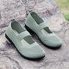 Old Beijing cloth shoes women's summer new breathable sandals soft-soled mother shoes hollow flying woven medium and old women's shoes