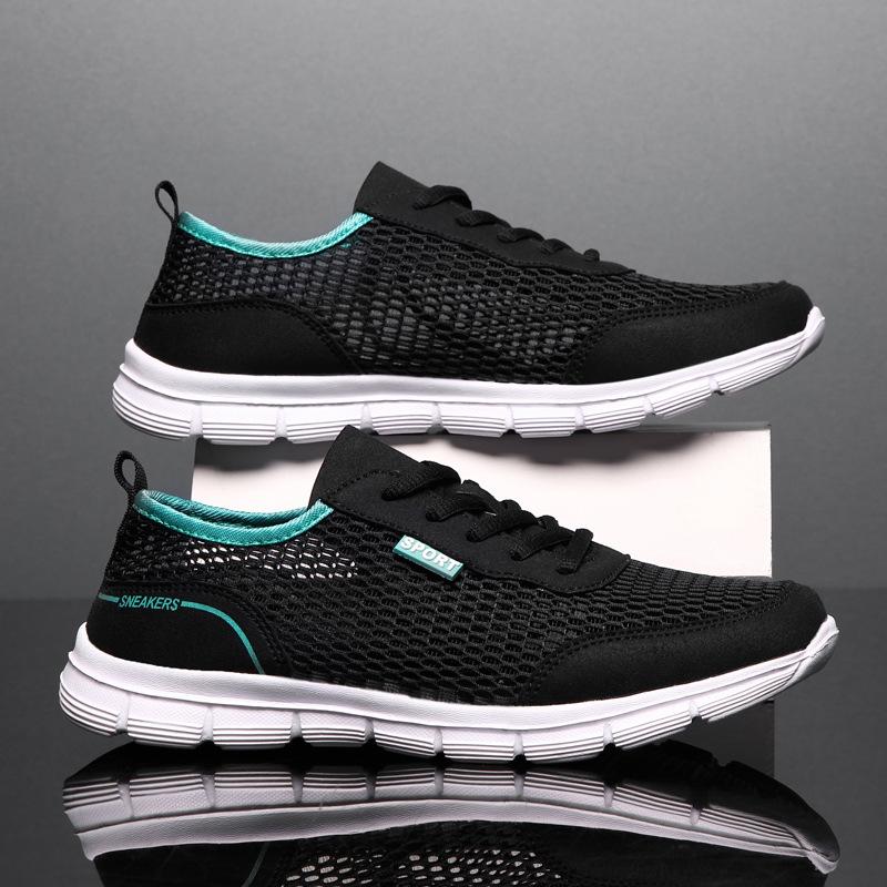 Socks and shoes 22 spring breathable mesh fly-woven sports shoes youth 39