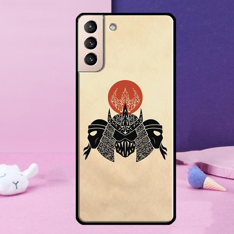Japanese Samurai Ninja Phone Case For Samsung Galaxy S25 Ultra S24 Ultra S9 S10 S20 S21 S22 Plus S23 S24 FE Cover