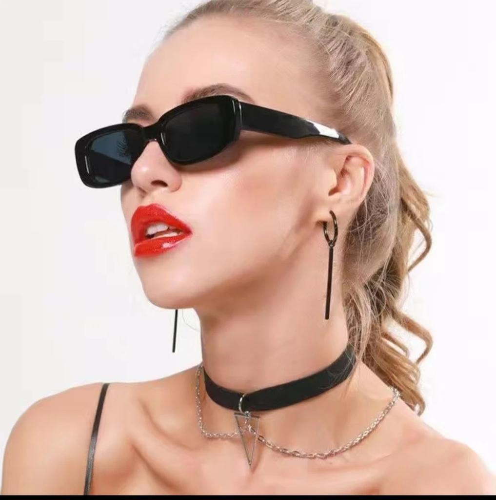 Summer Sunglasses Trend Square Frame Rectangle Glasses Brand Designer Sunglasses Fashion Personalized Glasses Women