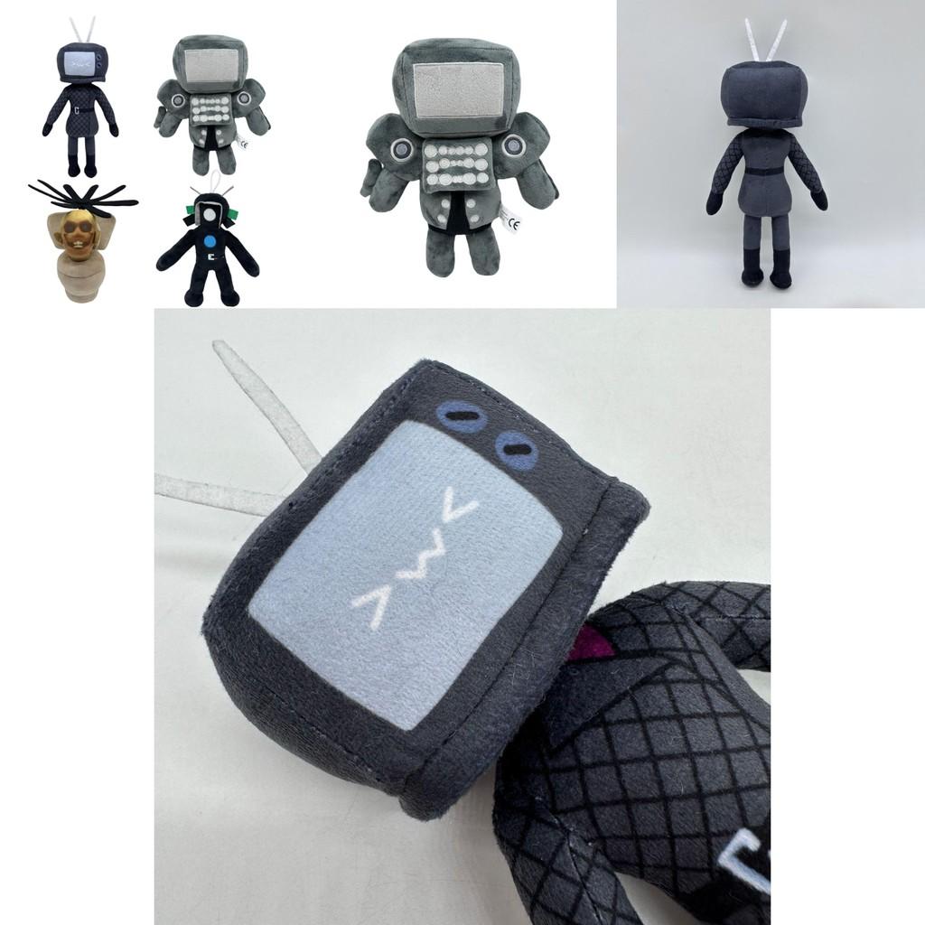 Skibidi Toilet Man Plüschtier Niedliches und Weiches Spielzeug für Kinder Tierdesign 28cm Höhe