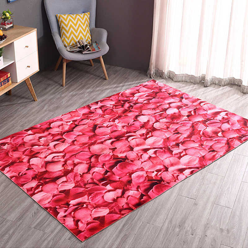 3D Beach Bedroom Bedside Mat Sea Print Rug Kitchen Super Absorbent Bathroom Rug Summer Decoration Mat