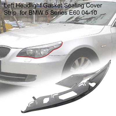 Linker Scheinwerferdichtungs-Abdeckstreifen 63126934511 für BMW 5er E60 04–10
