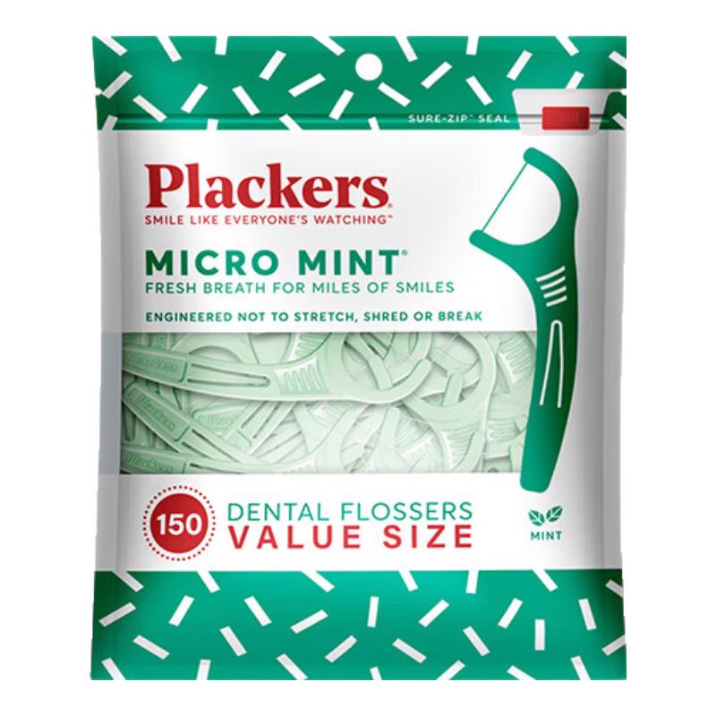 

Зубні нитки-палички Plackers Ultra-Fine