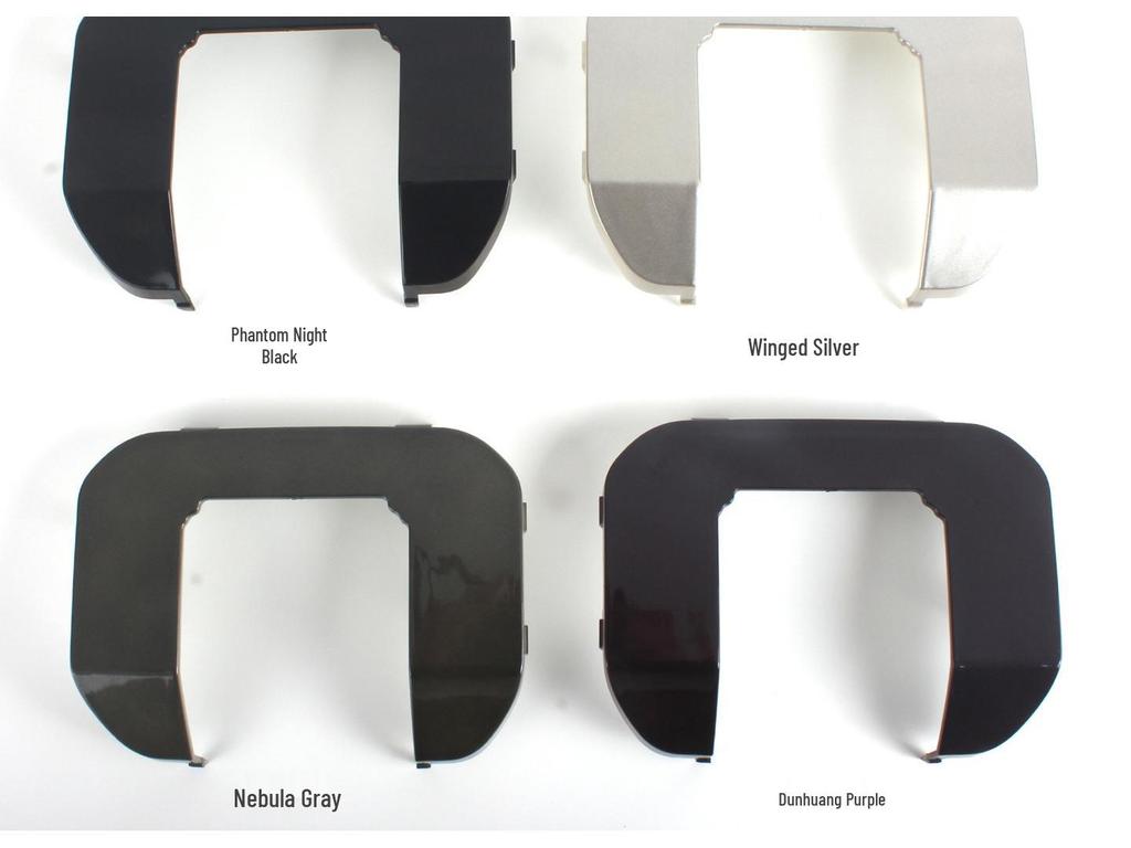 26 Models Tiger Head Trailer Hitch Cover, Nebula Gray & Silver, Square Mouth Protective Cap, Phantasmal Purple Design