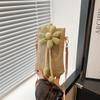 Adorable Floral Weave Bag For Women Trendy Summer Crossbody Phone Purse