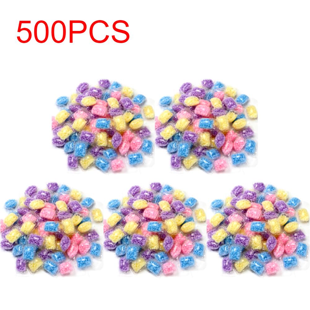 100-500PCS  Laundry Beads Detergent Liquid Capsule Ball Fragrance Beads Soft Clothing Diffuser Perfume for Washing Machine