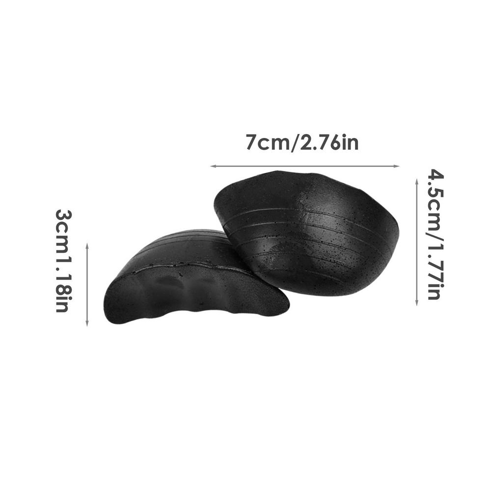 1 Pair High Heel Toe Plug Shoe Insert Big Shoes Toe Front Filler Cushion Pain Relief Protector Shoes Accessories