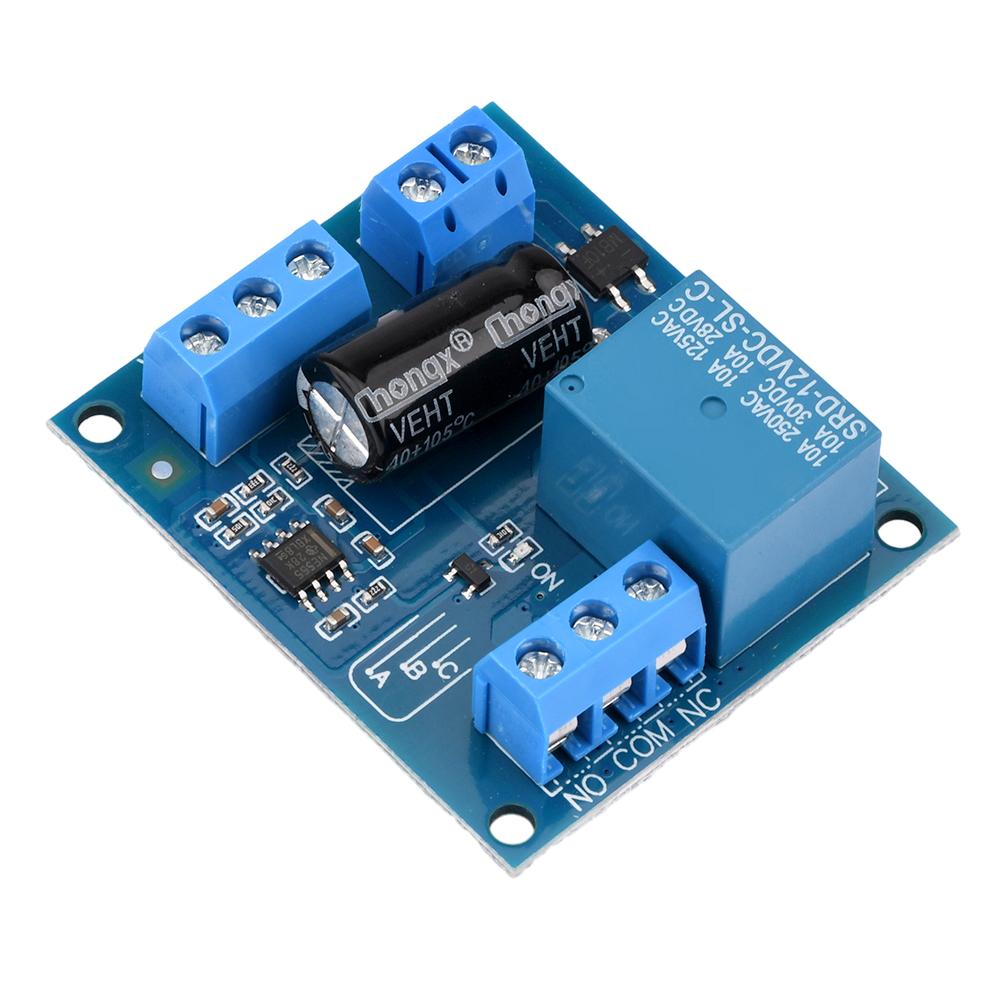 DC 12V NE555 Vollautomatischer Wasserstandsregler Flüssigkeitssensor Relais Schalter Modul Automatisches Pumpen für Wassertank/Turm