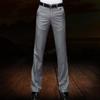 Original Design Korean Casual Flare Pants, Wrinkle-Free, Wide-Leg Suit Style for Young Men