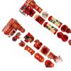 500Pcs/Roll Cartoon Chinese New Year Stickers Stationery Sticker Adhesive New Year Label Decorative Stickers Removable