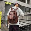 Schoolbag backpack women's new large-capacity pu leather backpack niche commuter female college student computer travel schoolbag leisure
