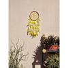 Wood Handcrafted Dream Catcher for Bedroom,Living Room,Home Decor with Light, Positive Energy Decorative Show Piece |Rustic Boho Wall Hanging