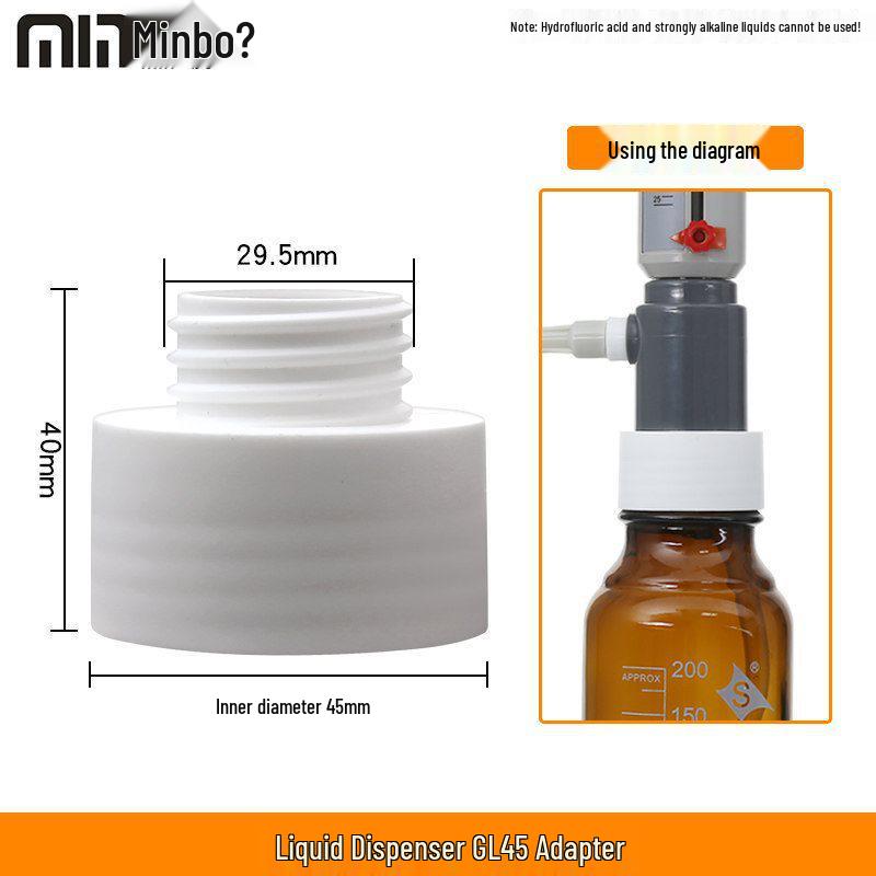 MinBo Adjustable Liquid Dispenser, 1/2/5/10/25ml Sleeve Type for Continuous Dispensing