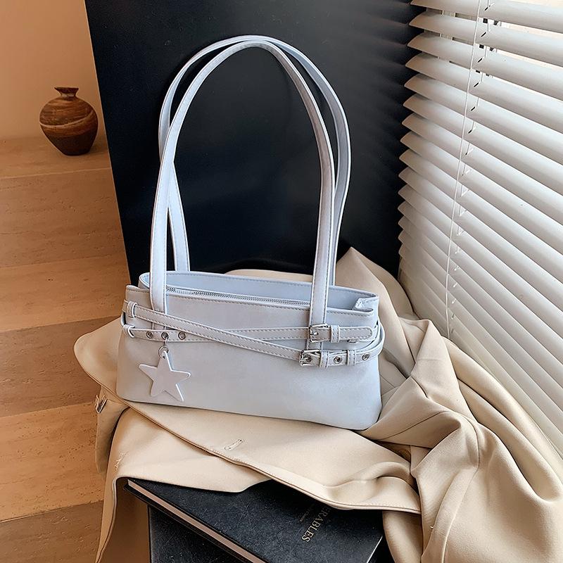 Niche design simple shoulder bag women's fashion trend women's handbag underarm bag