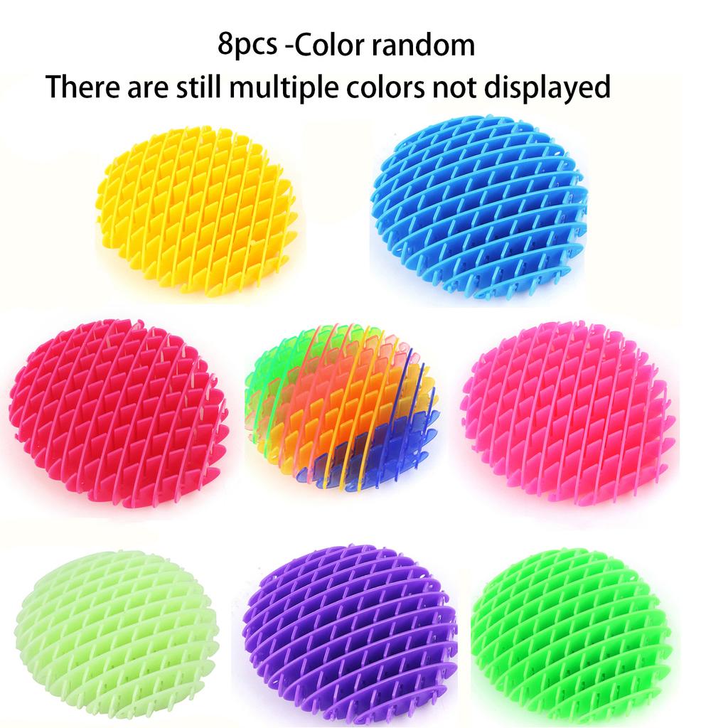 3D Printing Rainbow Stretching New Unique Puzzle Release Decompression Deformation Worm Colorful Elastic Net Toy