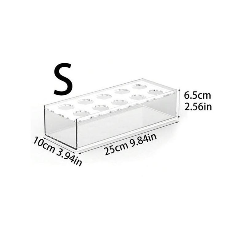 

Clear Acrylic Rectangular Flower Vase For Wedding Table Centerpiece Home Decor Rose Gift Box Floral Arrangement Modern Decor