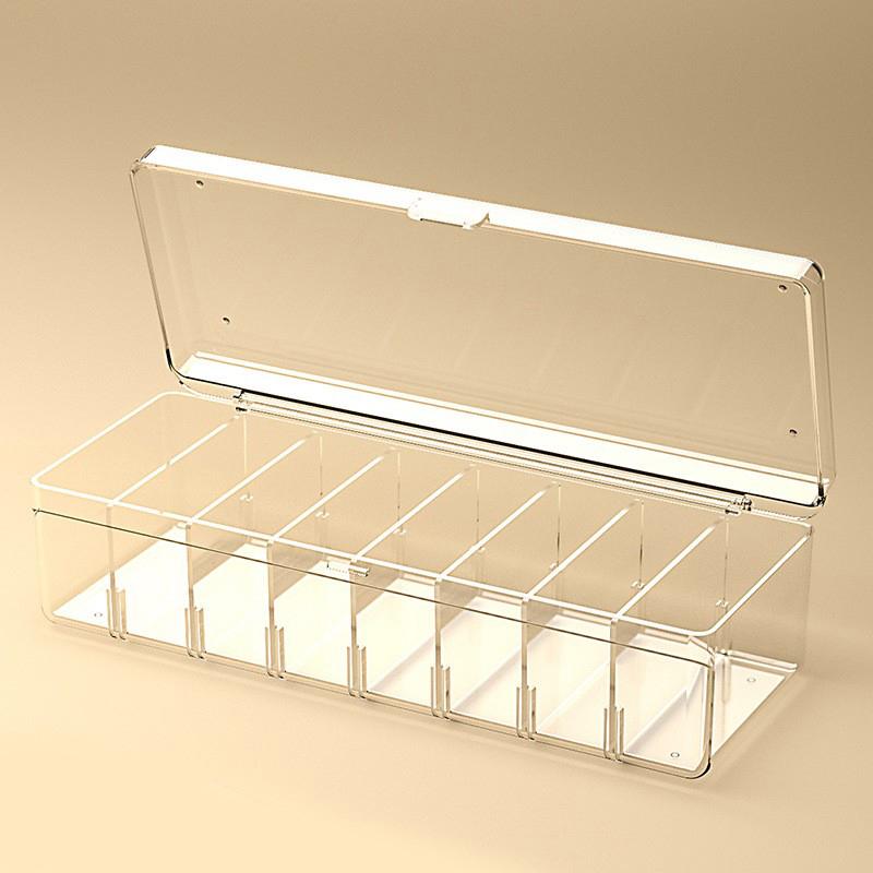 

Большой вместительный ящик для хранения инструментов для наращивания ресниц, чехол для пинцета, косметический ящик для хранения инструментов для макияжа, аксессуары для ресниц чистый