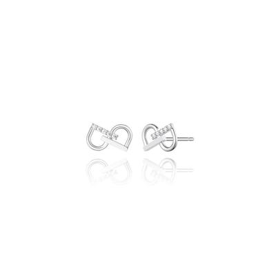 She Silver Earrings Sa24B87P