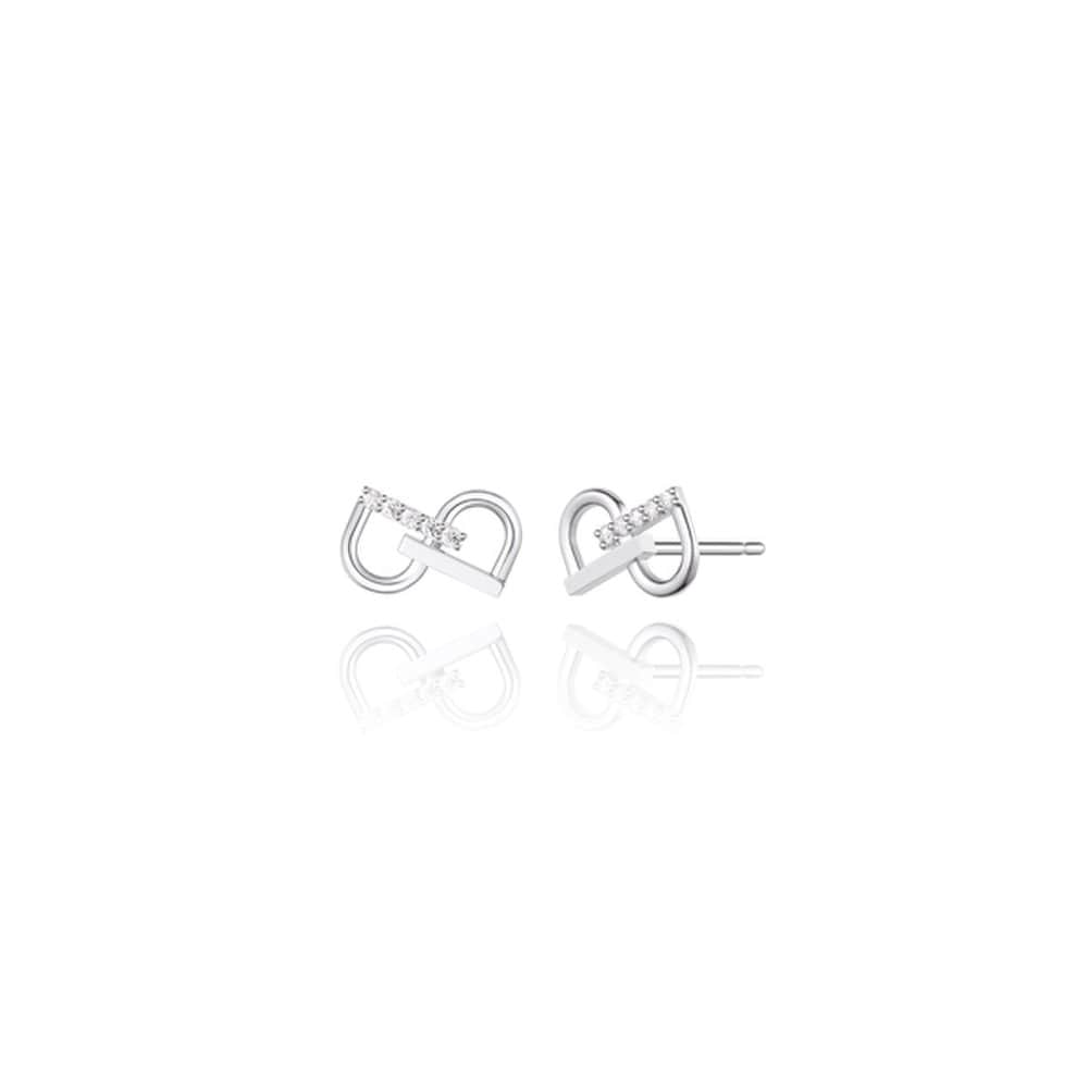 [Stonehenge] She Silver Earrings Sa24B87P
