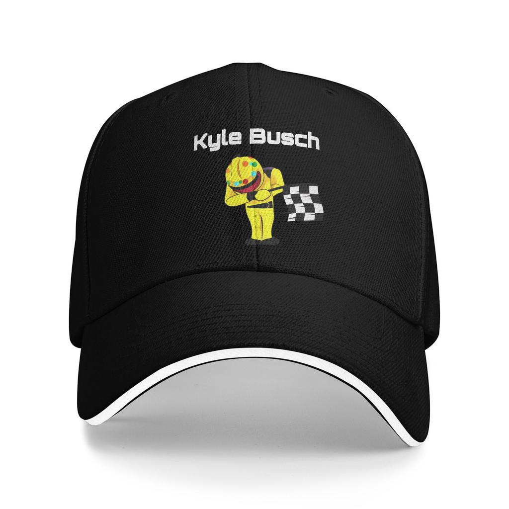 Kyle Busch Rip Baseball Cap Retro Sandwich Hat Unisex Adjustable Sun Hat Outdoor