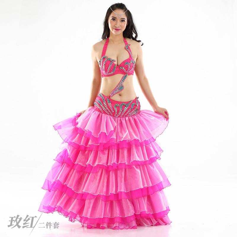 Belly Dance Set Belly Dance Performance Costume Belly Dance Performance Set Long Skirt Swing Dance Skirt Set Oriental Dance