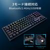 Redragon Wireless Mechanical Gaming Keyboard with Blue Tenkeyless Macro RGB 87 3000mAh High Full Key 50 Million Keystrokes Black K598P-KBS Switches,