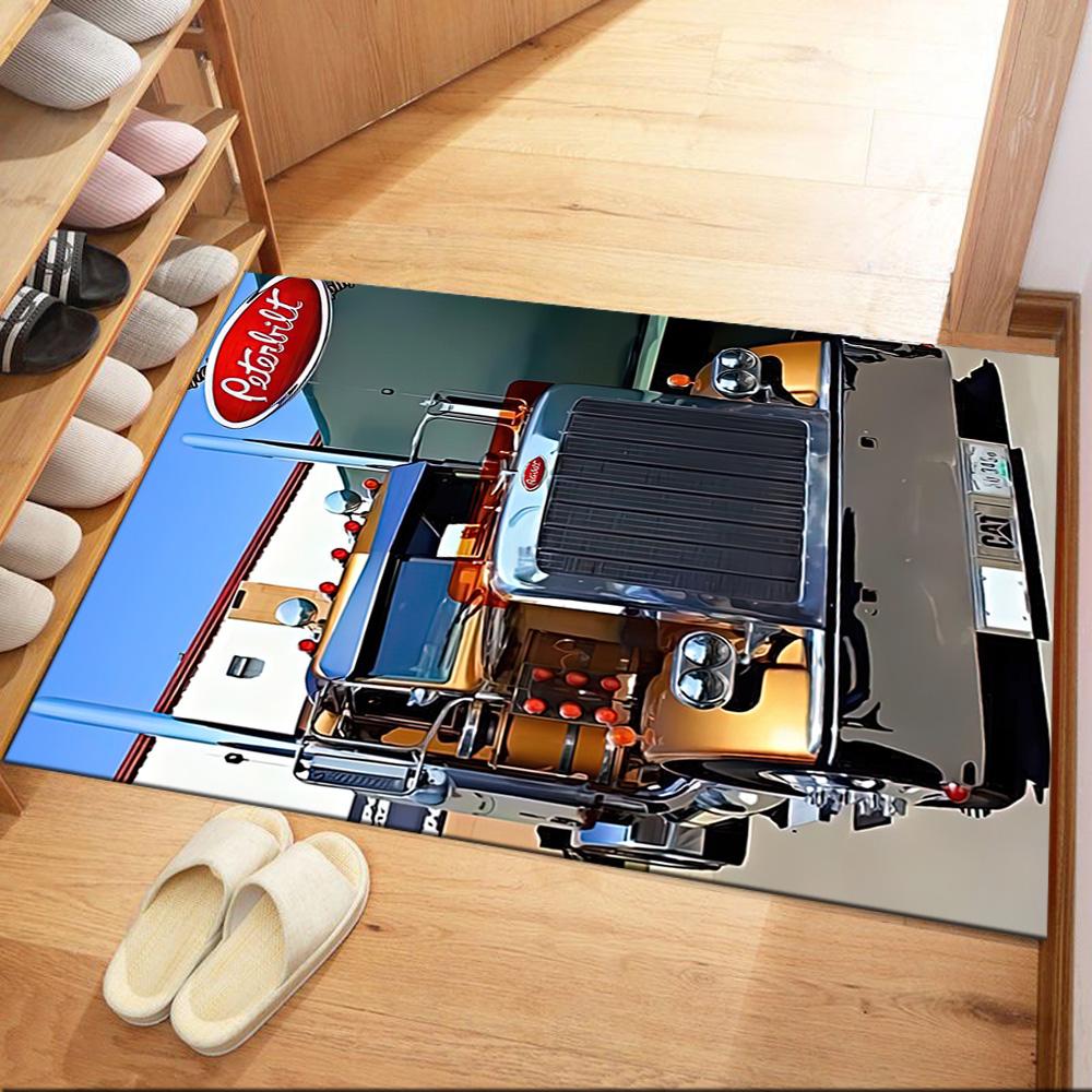 Kw Heavy Trucks Carpet Design For Kitchen Entryway Bedrooms Dormitory Antislip Carpet Office Home Decor Birthdaychristmas Gift