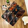 Luxury Vintage Wood Phone Case For iPhone 17,16,15,14,13,12,11 Plus,Pro Max,XS,Soft Silicone Black Cover