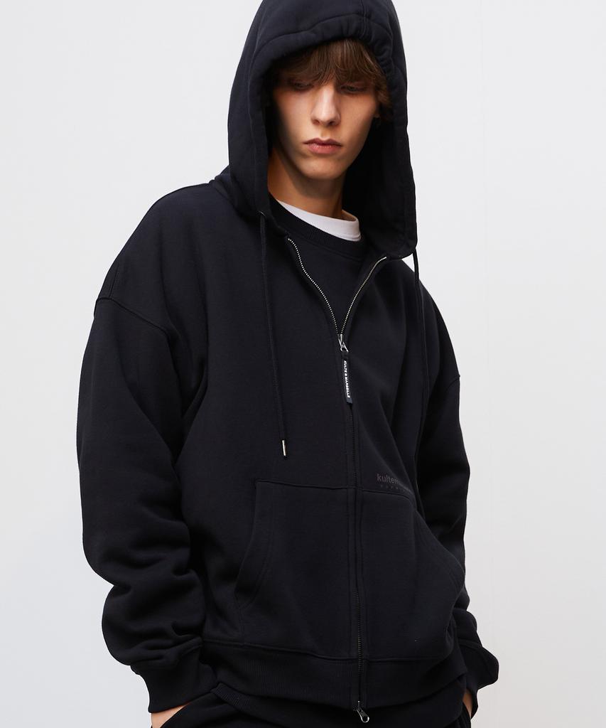 Kulte Aurora Reflective Zip-Up Hoodie Black