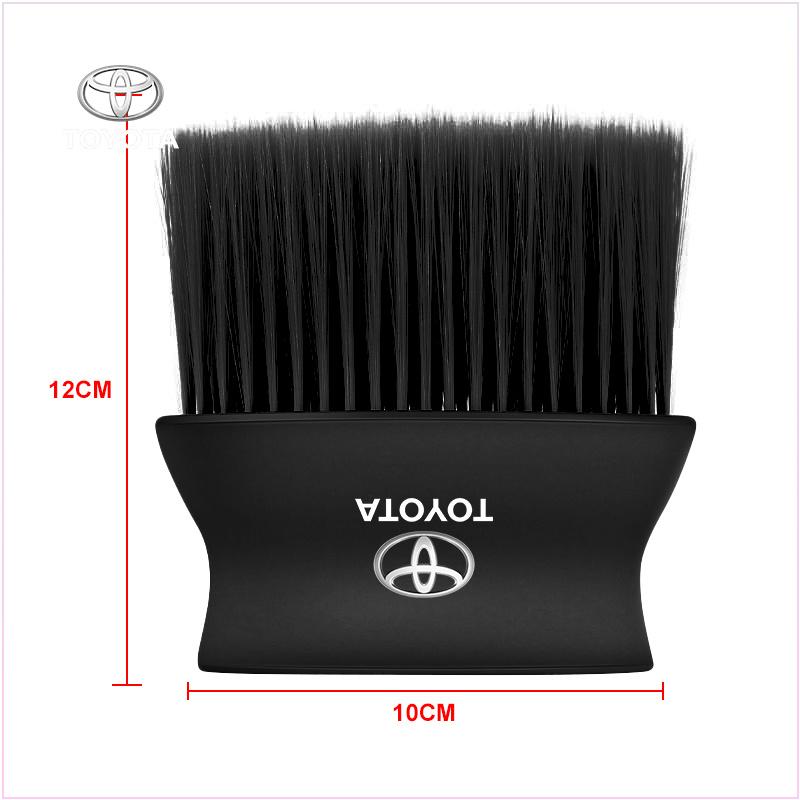 Car Cleaning Brush Air-outlet Long Haired Remove Dust Bristle for TRD Toyota Prius RAV4 Camry Auris Corolla Yaris Aygo GT86 Gr