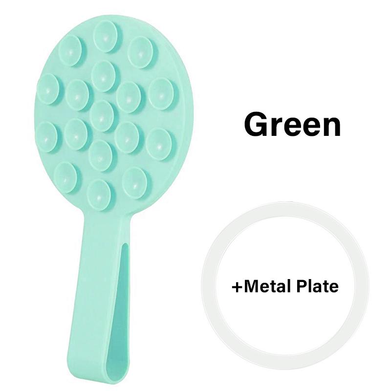 Multifunctional Magnetic Universal Holder Multicolored Suitable For Magsafe iPhone With Silicone Suction Holder Mount Mirror