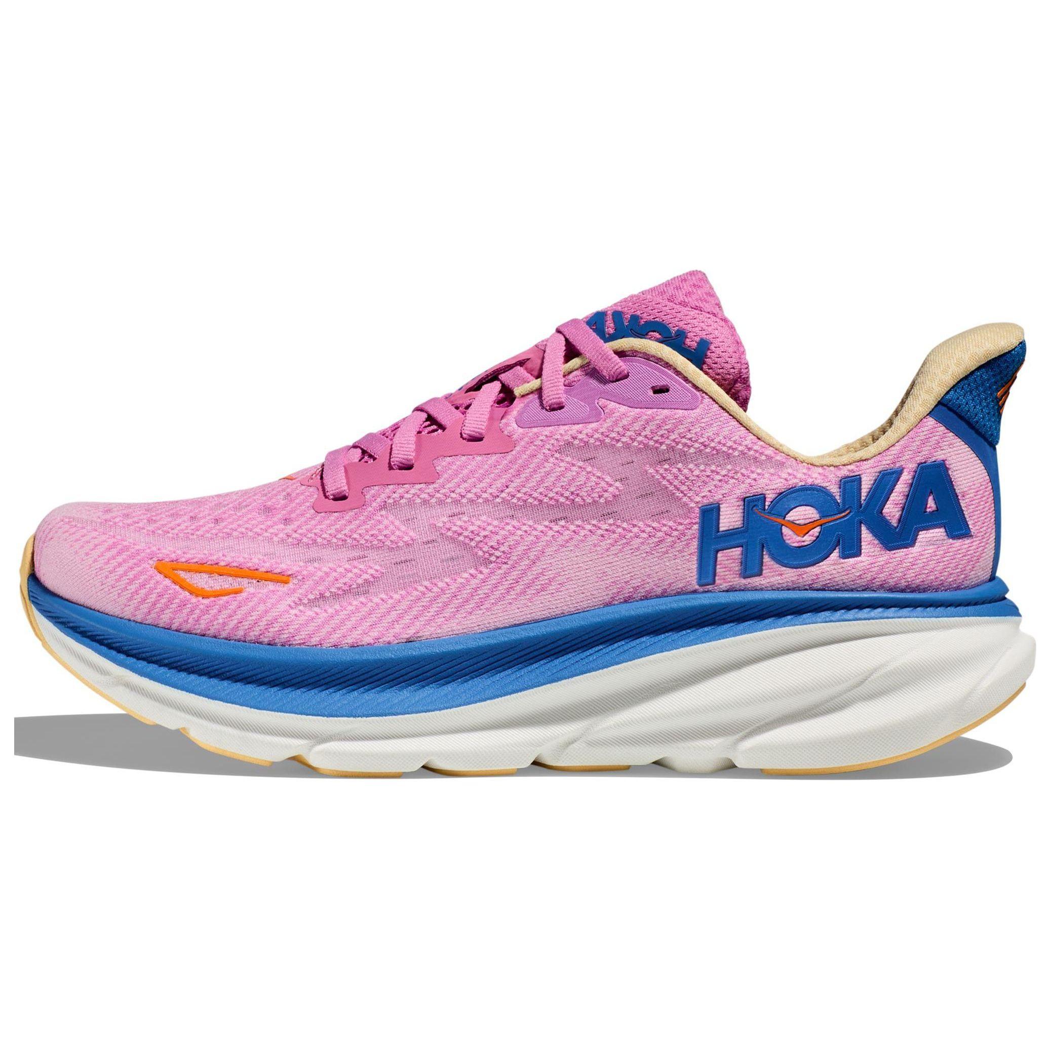 

HOKA Clifton 9 Цикламен Сладкая Сирень Женские Кроссовки Фиолетовый 1127896-CSLC 38.5