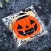 Halloween Cookie Packaging Bags 10CM*10CM Baking DIY Transparent Candy Gift Bag For Happy Halloween Theme Party Favors