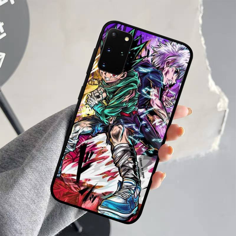 Anime Art Jujutsu Kaisen Gojo Demon Slayer Phone Case for Samsung S21 S10 Lite S20 Ultra S9 S8 Plus S7 S6 Edge S5 Cover