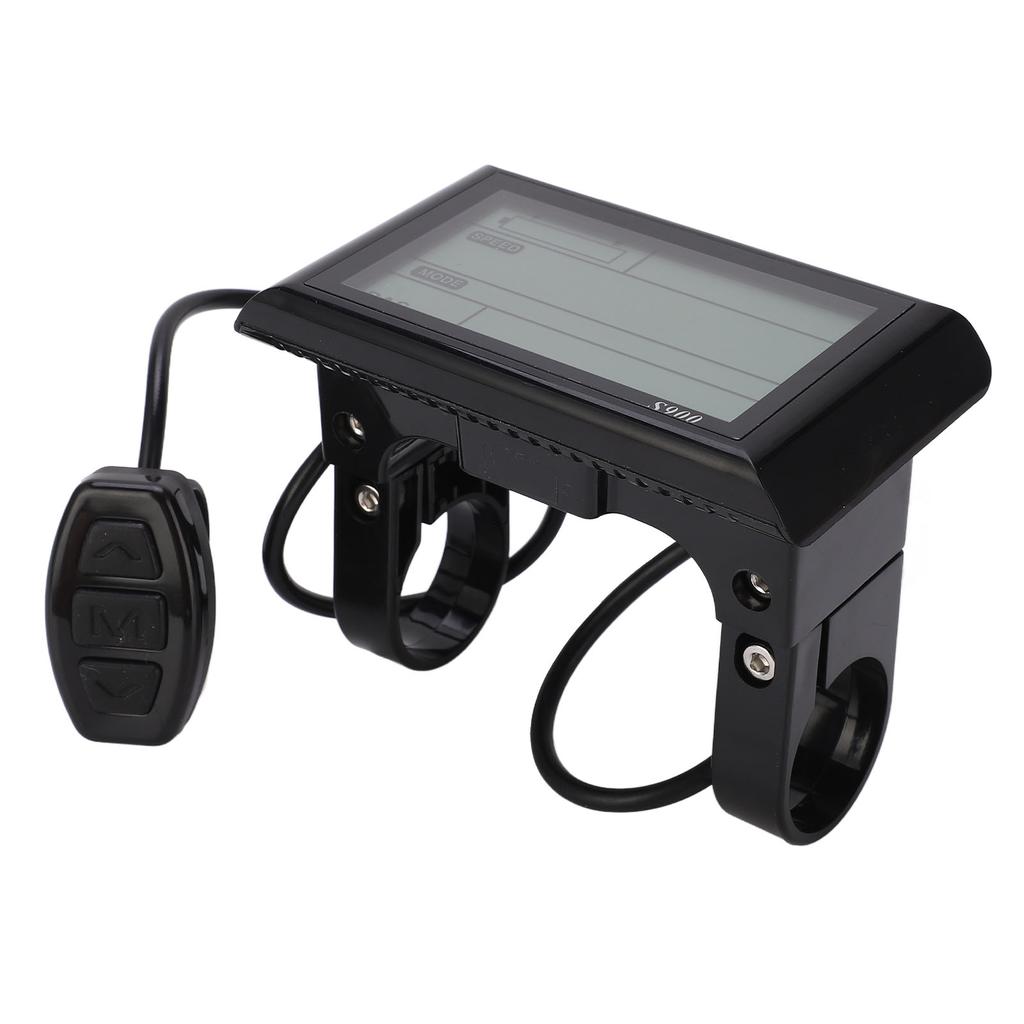 36V 48V elektromos kerékpár LCD S900 kijelző vezérlőpanel vízálló LCD kijelzős mérő elektromoshoz
