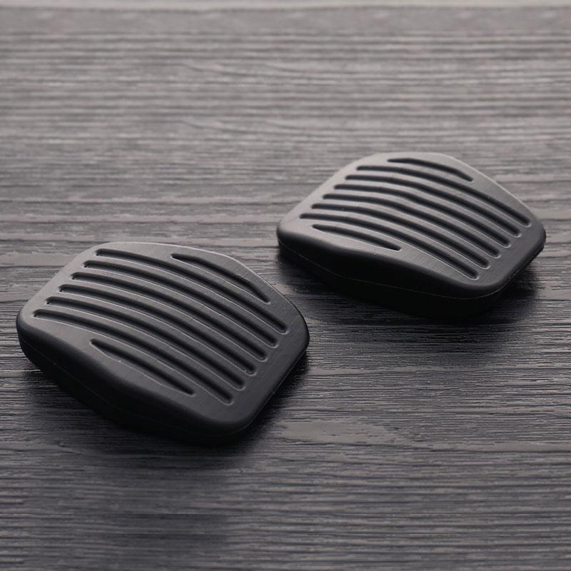 2Pcs Car Brake Clutch Pedal Rubber Pad Cover Car-Styling Accessories Mk2 Cmax