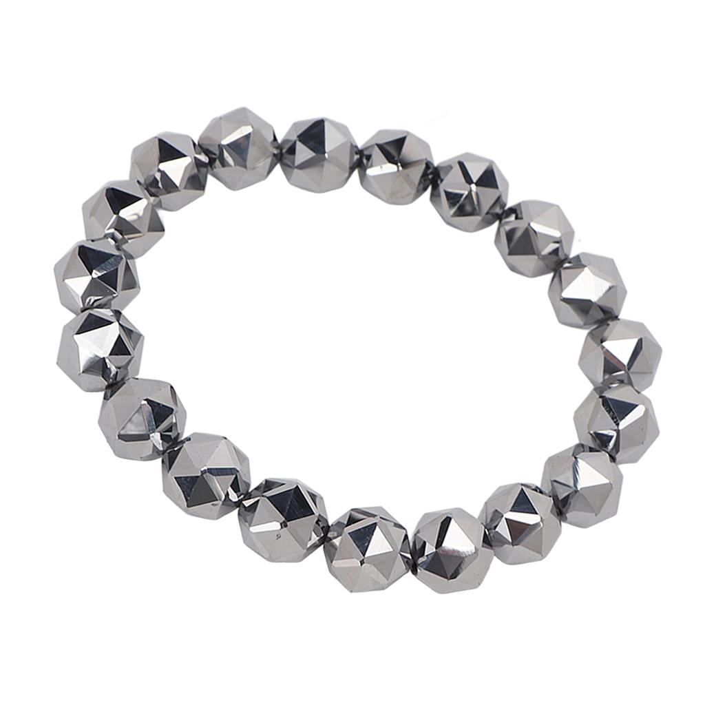 Terahertz Perlen Armband Angstlinderung Heilung Entspannend Tragbar Perlenarmband Terahertz Energiestein