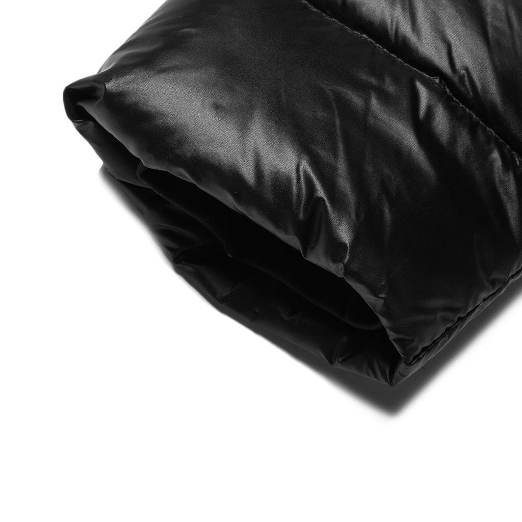 Li Ning Table Tennis Series Solid Color Mid-Length Hooded Down Jacket Unisex Outerwear Black AYMT021-1