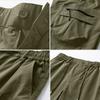Men's Fashion  Multiple Pockets  Five-pocket Pants  Loose Casual Wear  Work Pants Shorts