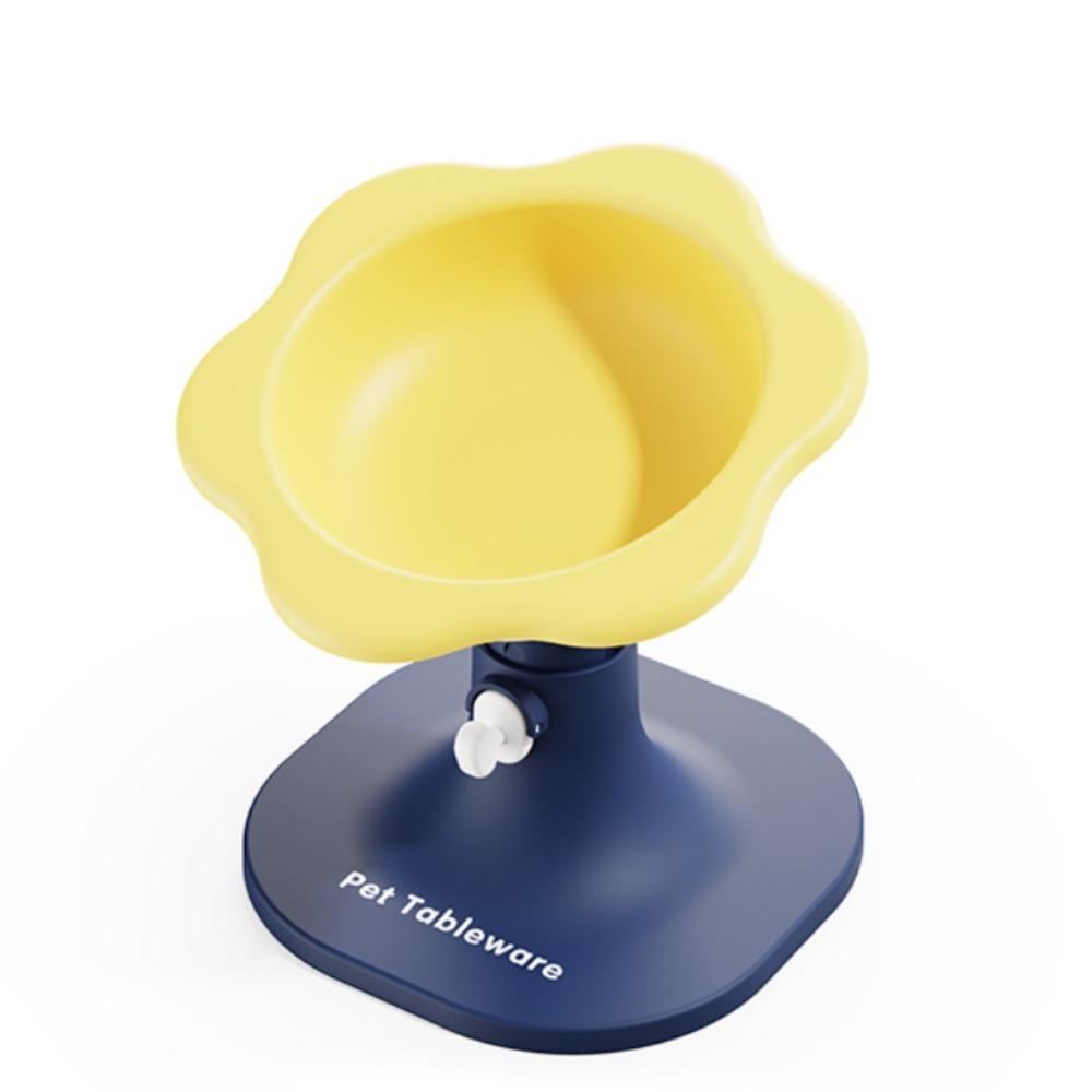 Creative Cat Food Water Bowl Cartoon Elevated Pet Feeder Bowl Pet Food Dispenser Wet Dry Food
