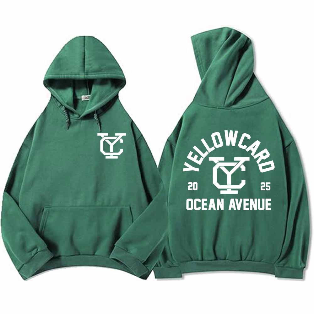 Buddies Sandstone Pullover Hoodie Ocean Avenue Yellowcard Sweatshirt Long Sleeve Men Women Hoodies